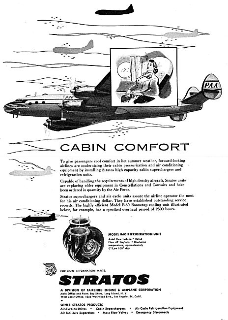 Fairchild Stratos Refrigeration Unit                             