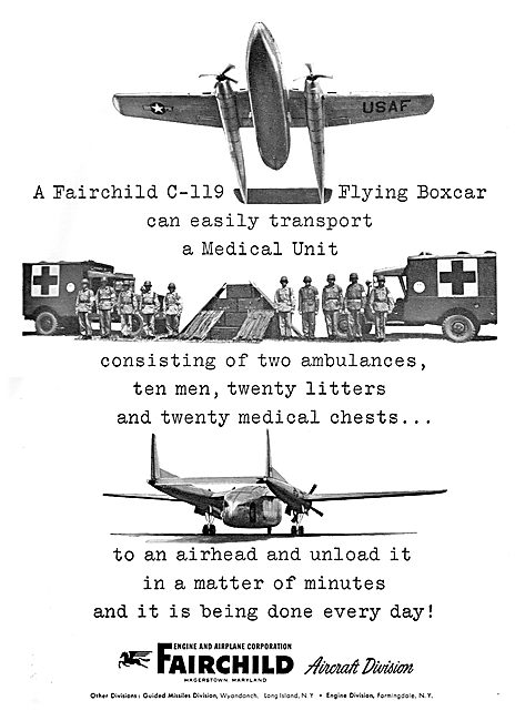 Fairchild C-119 Flying Boxcar                                    