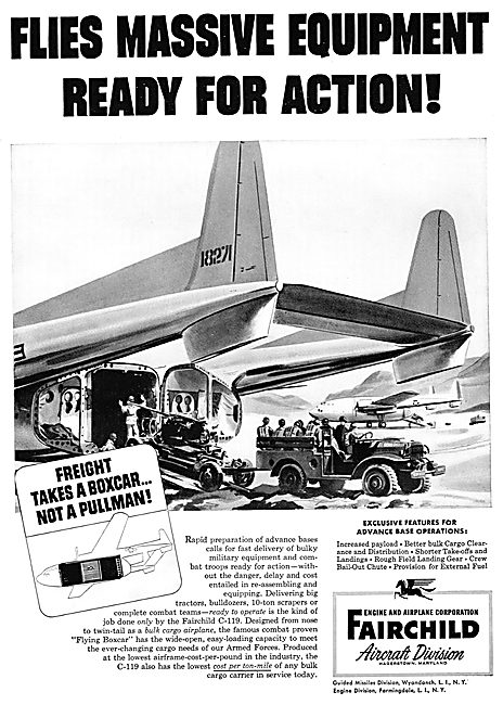 Fairchild C-119 Flying Boxcar                                    