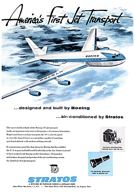 Fairchild Stratos Aircraft Air Conditioning                      