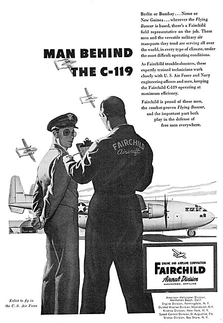 Fairchild C-119 Flying Boxcar                                    