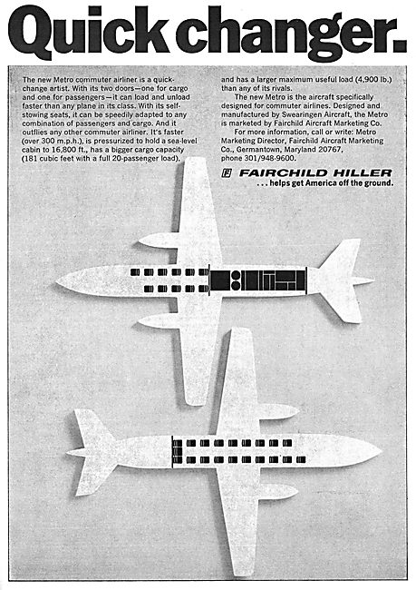 Fairchild Hiller Metro                                           