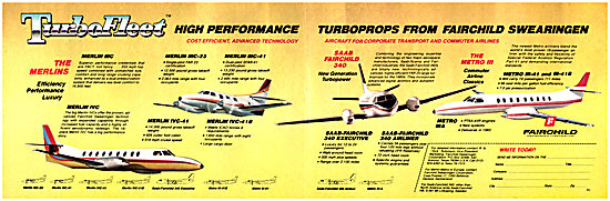 Fairchild Swearingen Merlin - Fairchild Swearingen Metro         