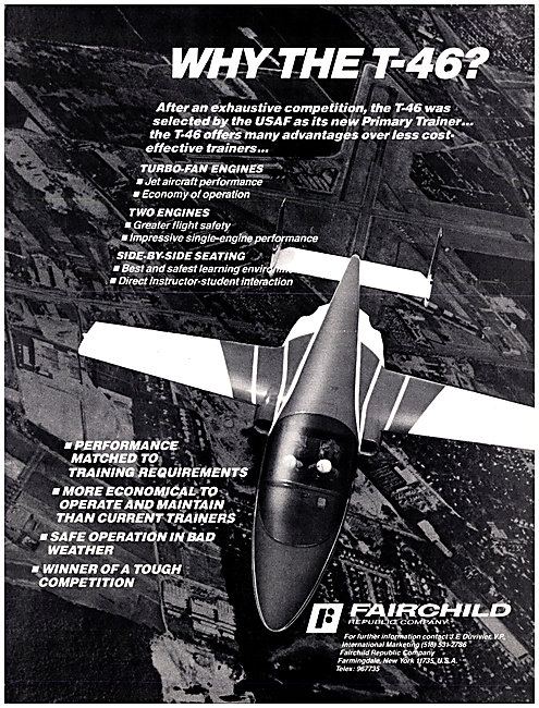 Fairchild T-46                                                   