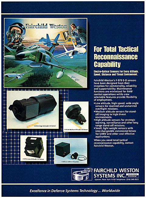 Fairchild Weston F-979 Electro-Optical Sensors                   