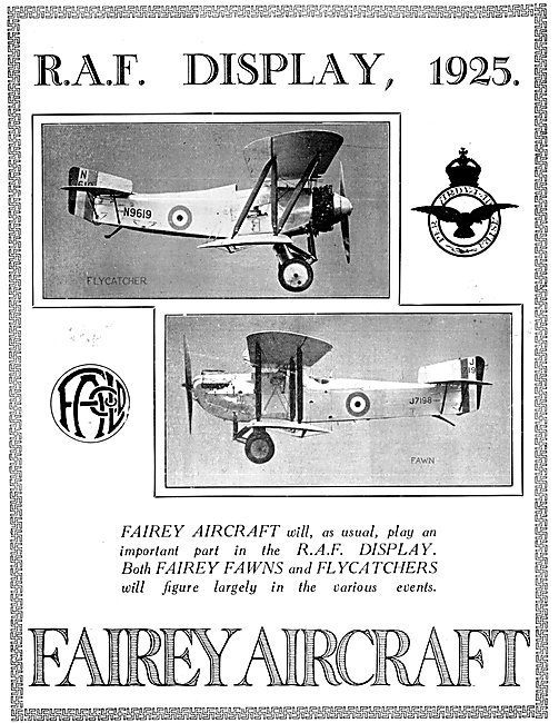 Fairey Flycatcher Fairey Fawn                                    