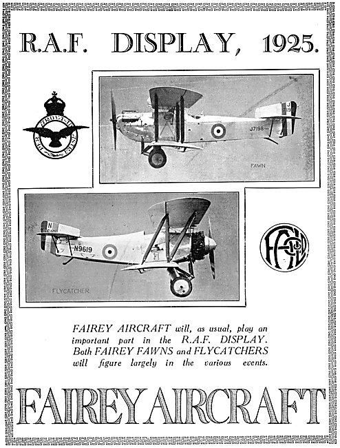 Fairey Flycatcher Fairey Fawn                                    