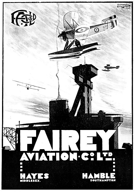 Fairey Military Aircraft 1925                                    