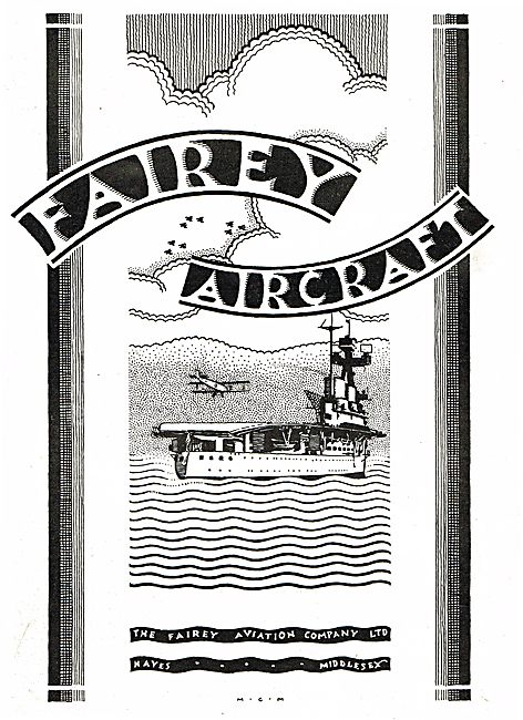 Fairey Aircraft Hayes Middlesex                                  