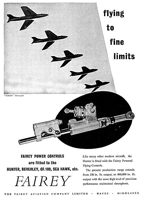 Fairey Power Flying Controls                                     