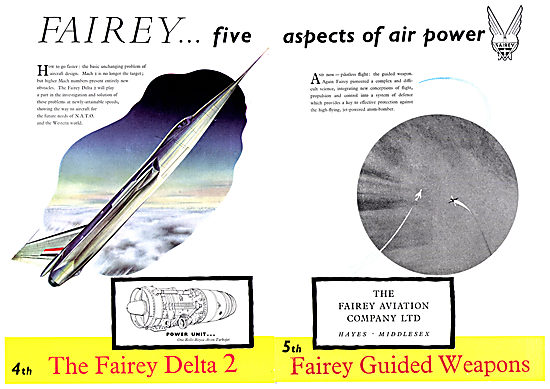 Fairey Aviation Actiivities 1955                                 