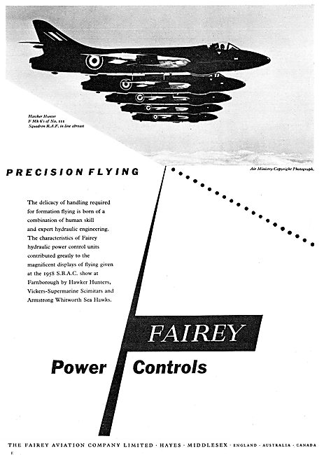 Fairey Power Flying Controls                                     