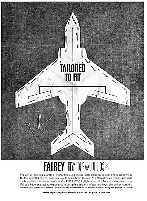 Fairey Hydraulics - Power Controls                               