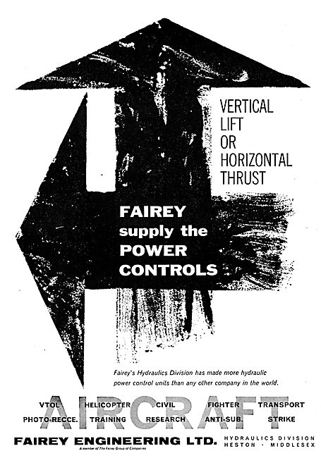 Fairey Hydraulics - Power Controls                               