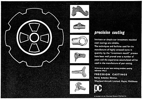 Fairey- Westland Precision Castings                              