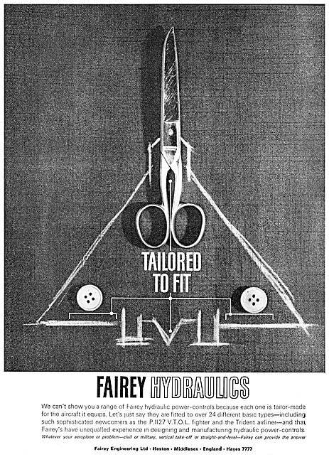 Fairey Hydraulics & Power Flying Controls                        