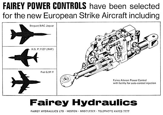 Fairey Power Flying Controls                                     