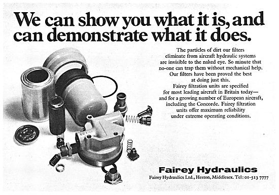 Fairey Hydraulics & Power Flying Controls                        