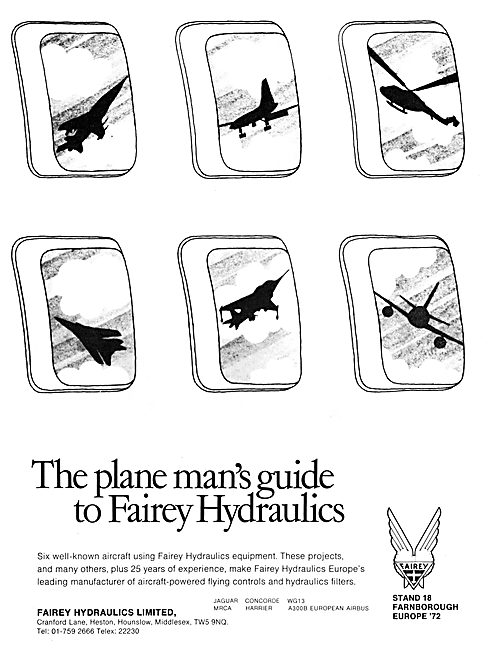 Fairey Hydraulics Equipment 1972                                 