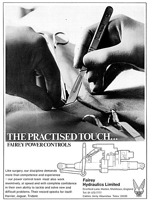 Fairey Power Flying Controls                                     