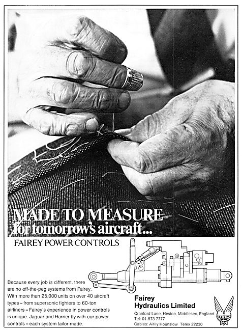 Fairey Power Flying Controls                                     