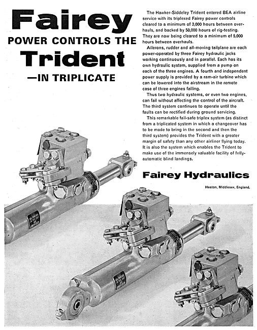 Fairey Hydraulics -  Fairey Power Controls                       