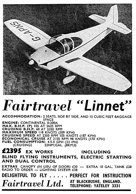 Fairtravel Linnet                                                