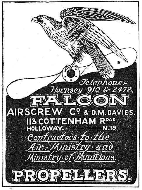 Falcon Airscrew Co & D.M. Davies                                 