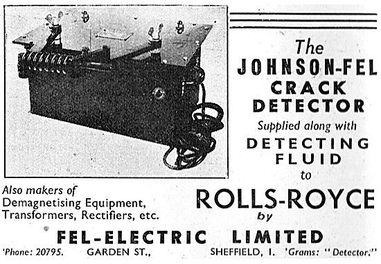 Fel-Electric - Johnson-Fel Crack Detector                        