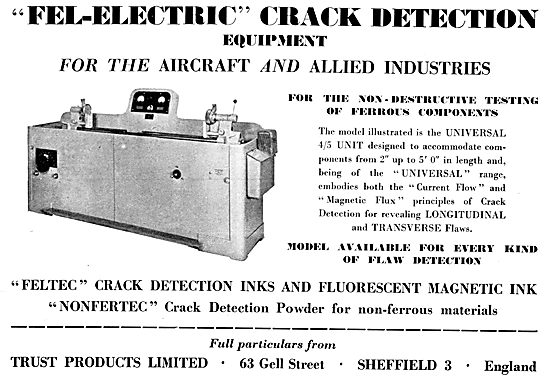 Fel-Electric Crack Detection Equipment. NDT. Trust Products      