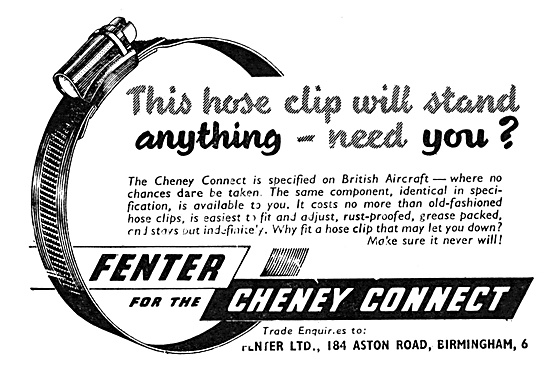 Fenter Cheney Connect Hose Clips                                 