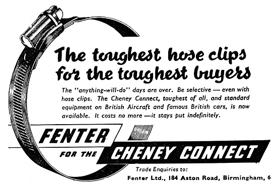 Fenter Cheney Connect Hose Clips                                 