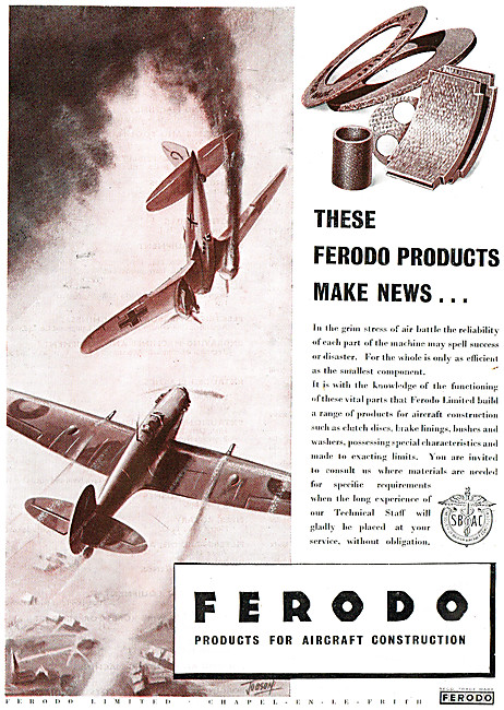 Ferodo Friction Surfaces For Aircraft - Ferodo Brake Linings     