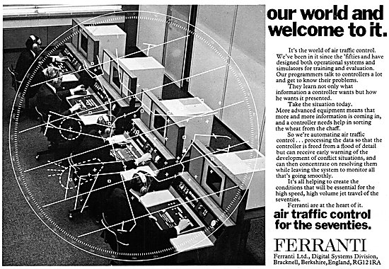 Ferranti Air Traffic Control Systems                             