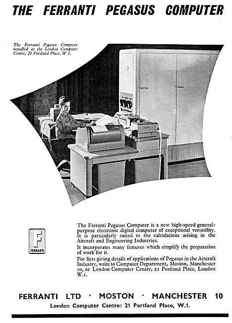 Ferranti Pegasus Digital Computers                               