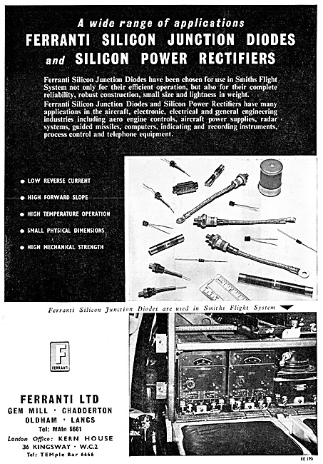 Ferranti Silicon Junction Diodes                                 