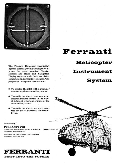 Ferranti Helicopter Instrument System                            