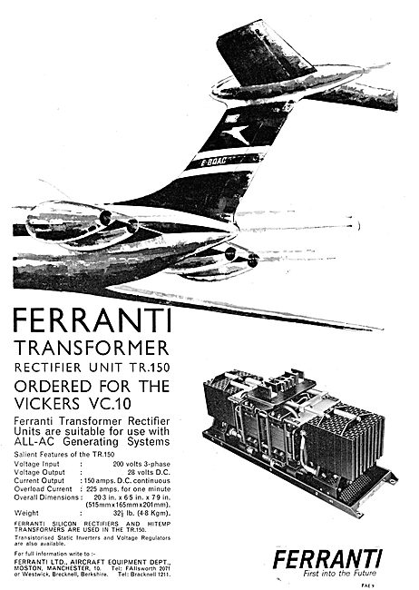 Ferranti Transformer Rectifier Unit TR.150                       