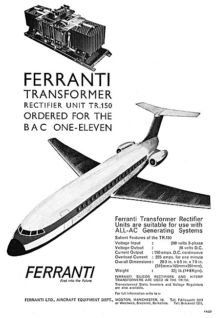 Ferranti Transformer Rectifier TRU TR.150                        