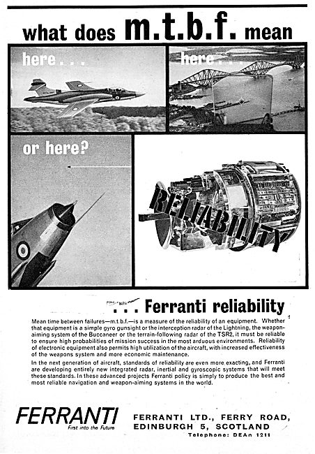 Ferranti Weapon Aiming System 1965                               