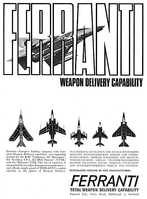 Ferranti Weapon Delivery Systems                                 