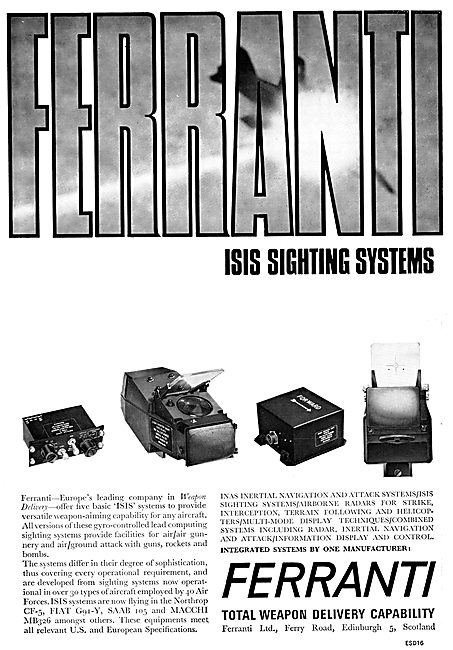 Ferranti ISIS Sighting Systems                                   