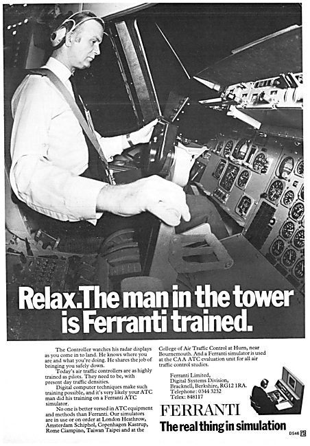 Ferranti Avionics 1973                                           