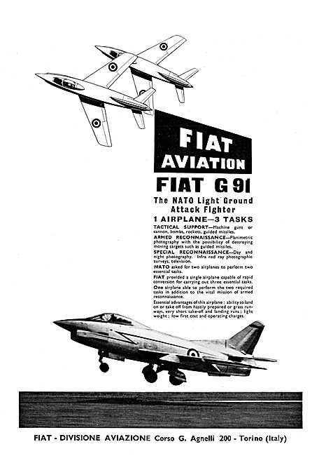 Fiat G 91                                                        