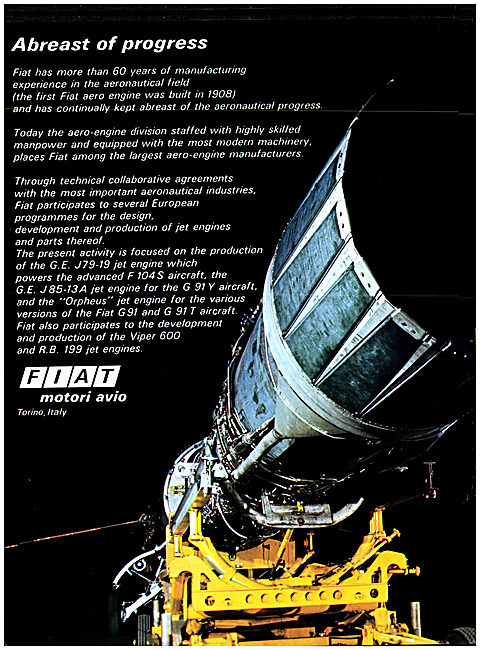 Fiat Aero Engine Development 1971                                