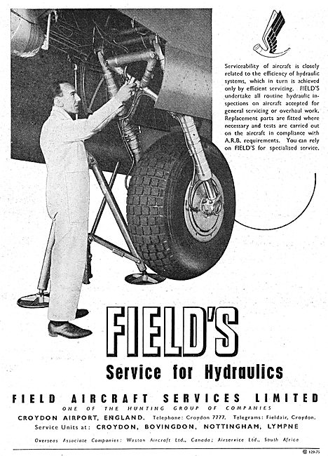 Fields Aircraft Services, Maintenance, Repairs & Overhauls       