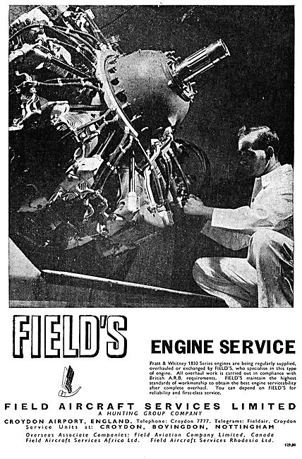 Field's Aircraft Sales & Engineereing Services                   