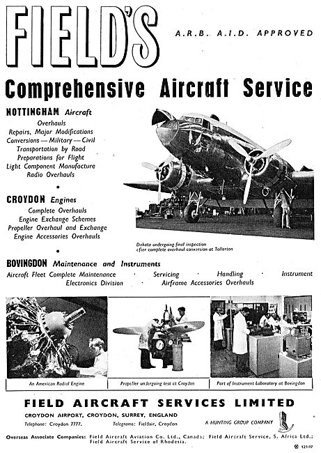 Field's Aircraft Engineering, Components,Sales & Services        