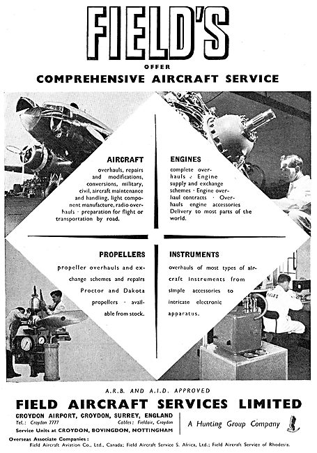 Field's Aircraft Engineering, Components,Sales & Services        