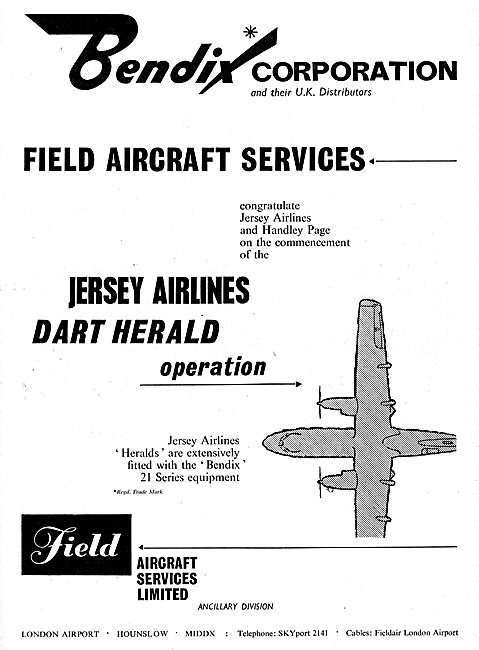 Field Aircraft Services - Jersey Airlines Heralds                